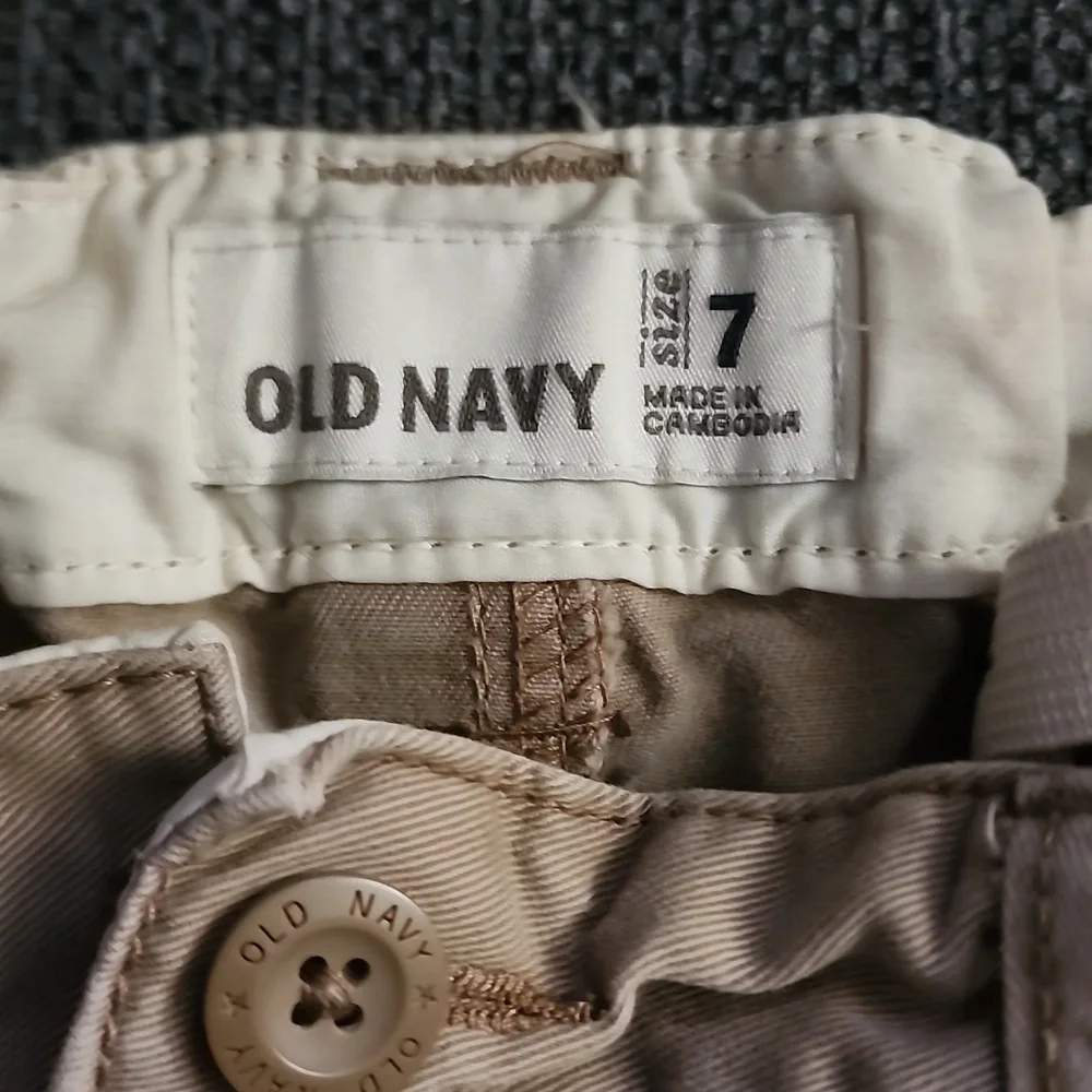 Boys Old Navy Adjustable Waist Cargo Pants